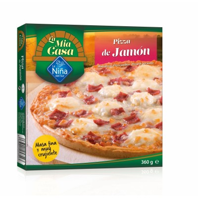 PIZZA JAMON MIA CASA 360 GR  C/6 UN