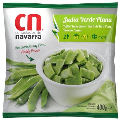 JUDIA VERDE PLANA CN C/15 X 0,400 K